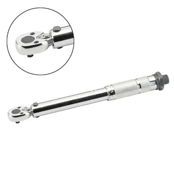 

Adjustable 1/4 Drive Click Torque Wrench 5-25Nm/ 4-18 Ft/lbs W/ Box Precision
