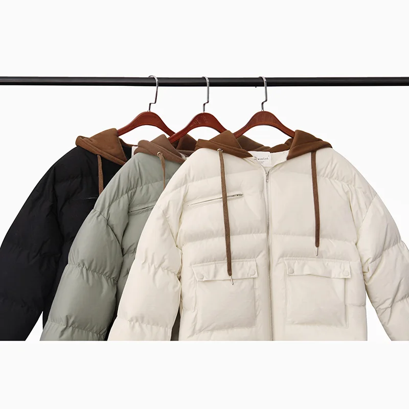 

Winter Cotton-padded Clothes 2018 New Style Korean-style Thick Cotton Coat Winter Loose-Fit Students down Coat Cotton-padded Jac
