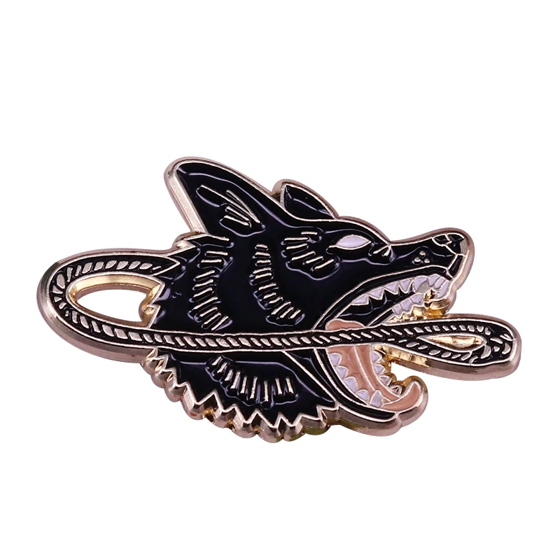 Эмалированная булавка для собак и лассо|Броши| |