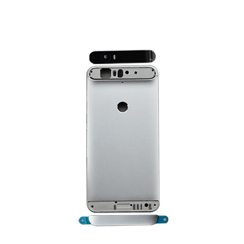 Для huawei Google Nexus 6P батарея задняя крышка Задняя Дверь Корпус+ Топ стекло камера вспышка Объектив Замена Ремонт Запчасти