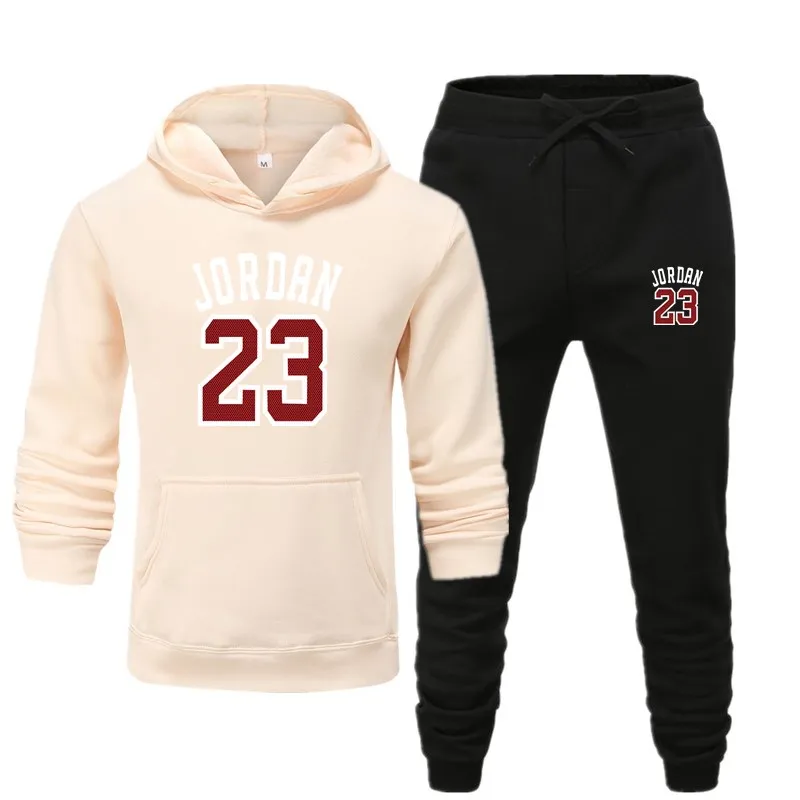 Дизайн, брендовая мода 23, мужская спортивная одежда с принтом, мужские толстовки, пуловер в стиле хип-хоп, мужской спортивный костюм, толстовки, одежда - Цвет: khaki-black