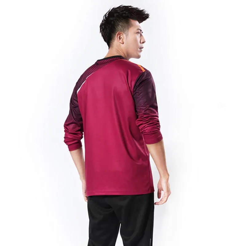 Quick Dry Breathable Badminton Long sleeve Men Women Sports Table Tennis T Shirts Team Game Running Training Long Sleeves