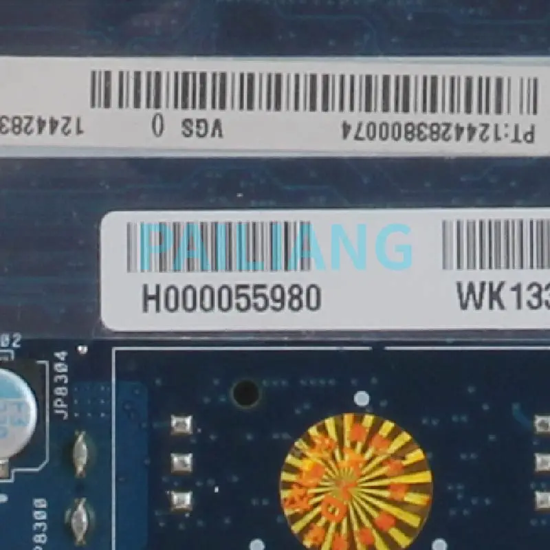 Parpailiang-placa-mãe para Laptop Toshiba Satellite Embutida Placa Principal H000055980 Vgf Sr17e Ddr3 Placa-mãe para notebook - Imagem 3