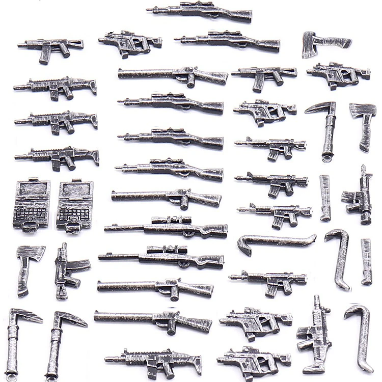 Военное оружие WW2 Штурмовая винтовка пистолет SWAT телескоп лук и стрела Щит