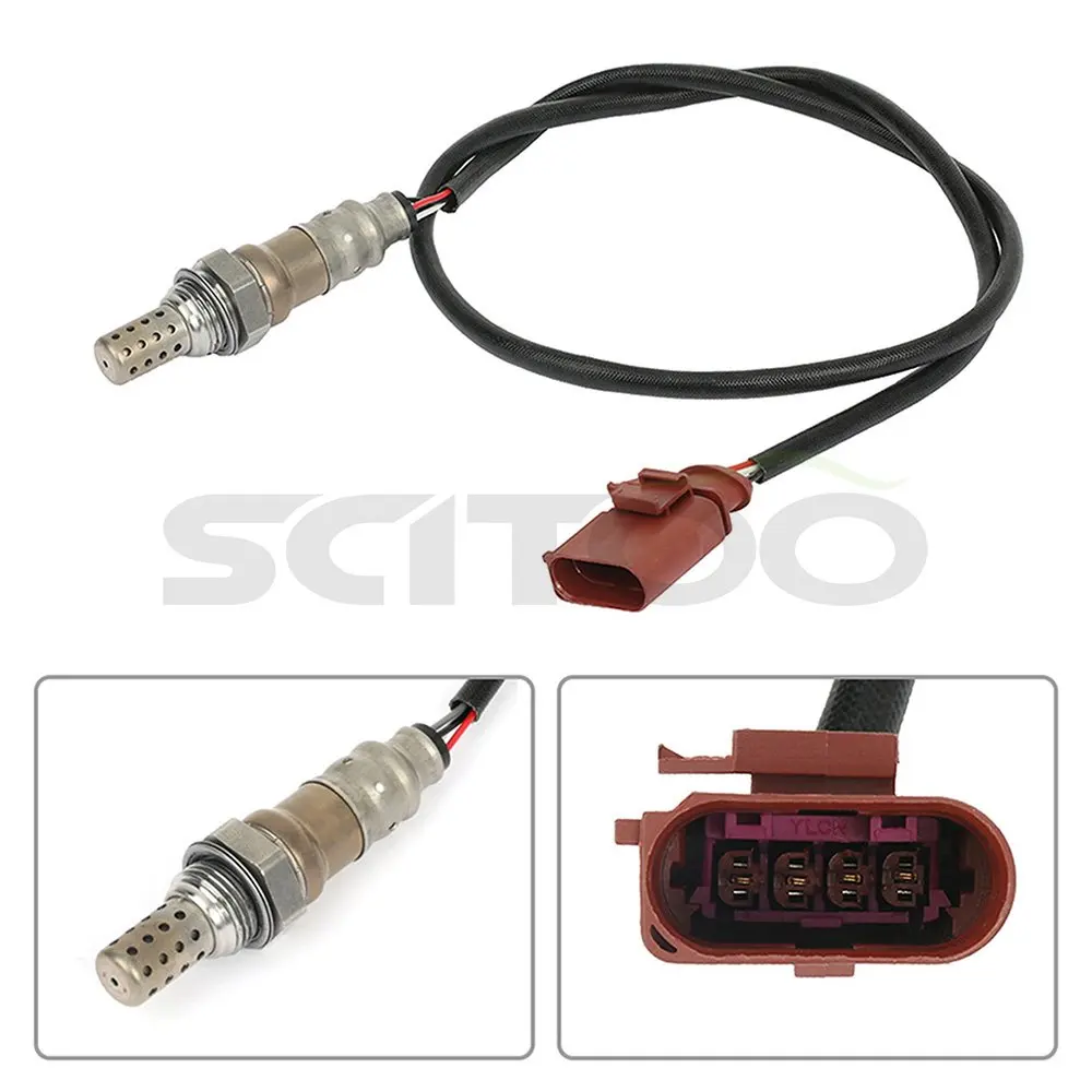 Scitoo Car Parts For 12 2014 Volkswagen Beetle Jetta 2.5L Oxygen O2 02 Sensor Downstream Rear
