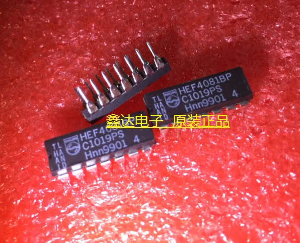10 шт./лот HEF4081BP DIP-14