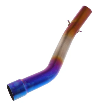 

2 inch Muffler Mid Tube Middle Connect Pipe for KAWASAKI NINJA ZX6R 636 08-17