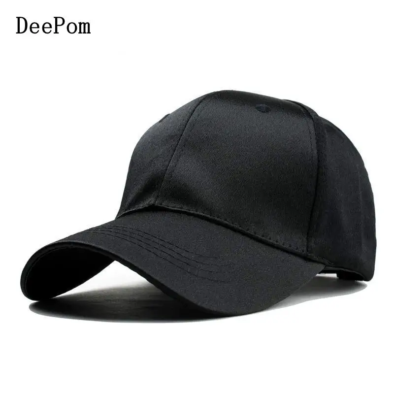

DeePom Summer Baseball Cap Women Snapback Hats For Men Sun Hat Female Simple Solid Color Casual Gorras Cap Casquette Hat Bone