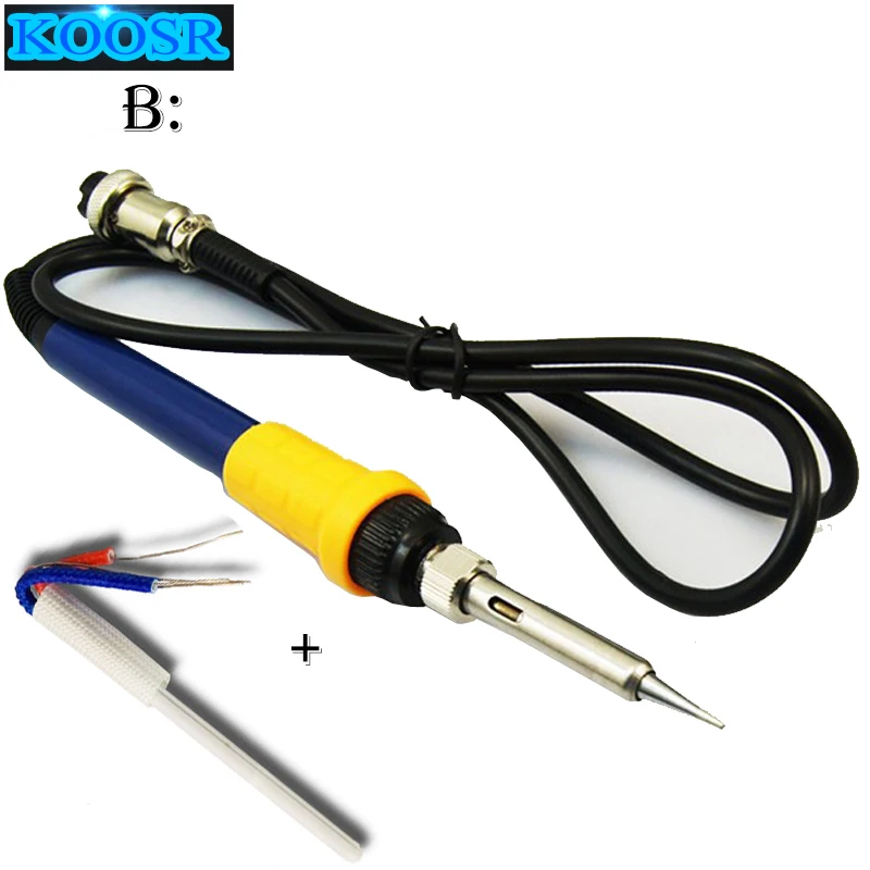 Электронный сварочный паяльник orginal Saike для 909D + 952D 928D 898D BGA паяльная станция ручка