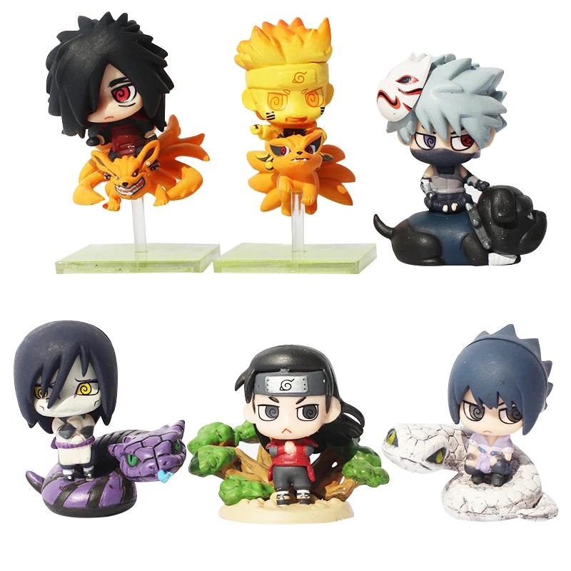 Naruto Kakashi Action Figures para Crianças, Nohara, Uchiha Obito, Modelo PVC, Coleção, Presente de Brinquedo, 1 Pc - AliExpress