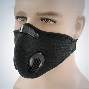 

Outdoor Sporting Riding Activated Carbon Mask Reusable Dustproof Face Masks Half Face Masks for Riding New