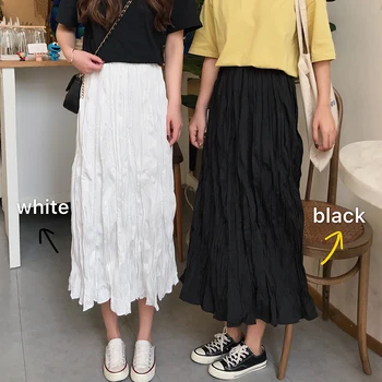 

Make the new spring clothing joker very fairy skirts students show thin pleated skirt of tall waist children