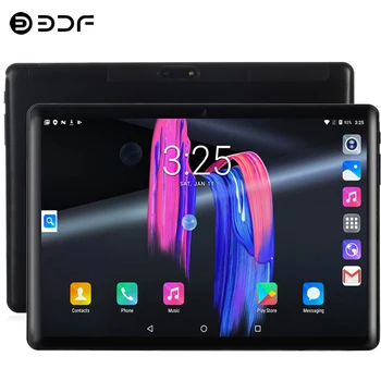 

Tablet New 10.1 inch Tablets Android 7.0 Quad Core 32GB ROM Android 3G Phone Call Bluetooth 4.0 Wi-FI 2.5D Steel Screen Tablet