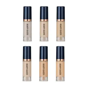 6 Colors Liquid Concealer Full Cover Makeup Face Corrector Cream Moisturizer Whitening Makeup Finish Women Beauty Cosmetic TSLM1 5 6 Colors Liquid Concealer Full Cover Makeup Face Corrector Cream Moisturizer Whitening Makeup Finish Women