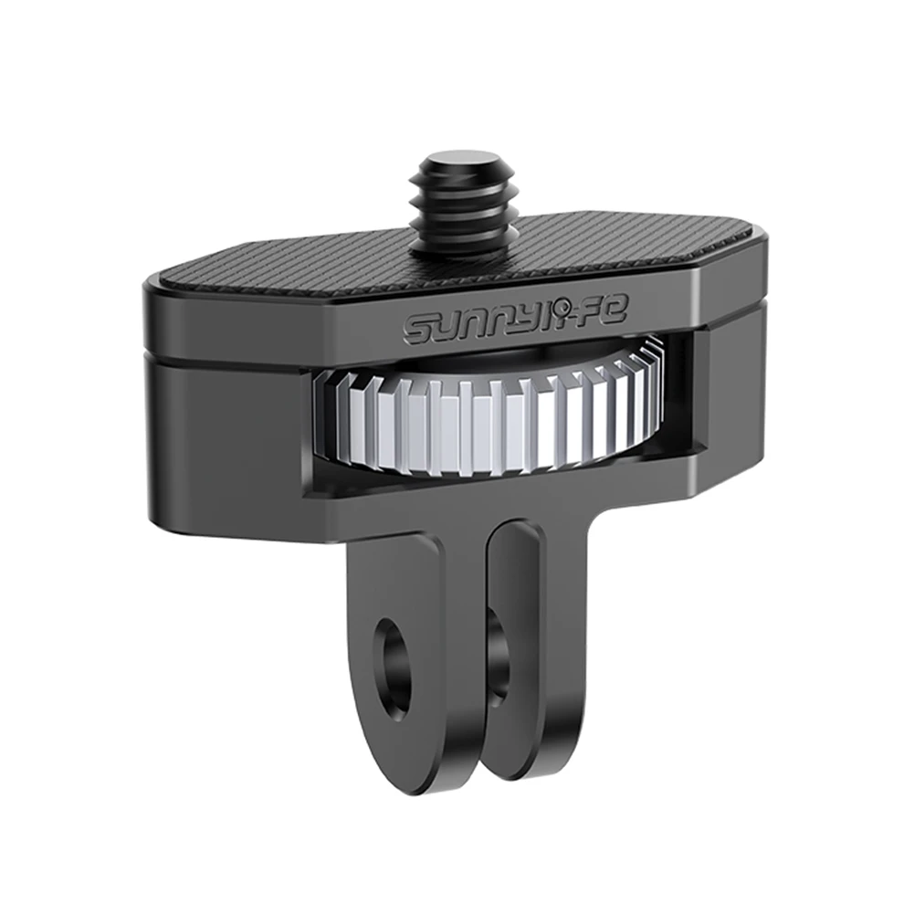 Sunnylife 1/4 GoPro Metal Adapter 360 Rotation Adjustable Aluminium Alloy Adapters