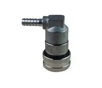 

25pcs Stainless Steel 304 Ball Lock,Keg ball lock Disconnect Liquid 1/4'' barb