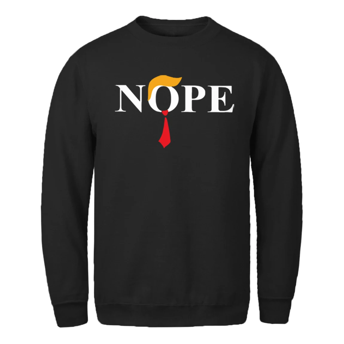 

Mens Sweatshirt NOPE Print Long Sleeve Fleece Hoody Male Hipster Standard Man's Clothing Comfortable Winter Sudaderas Masculino