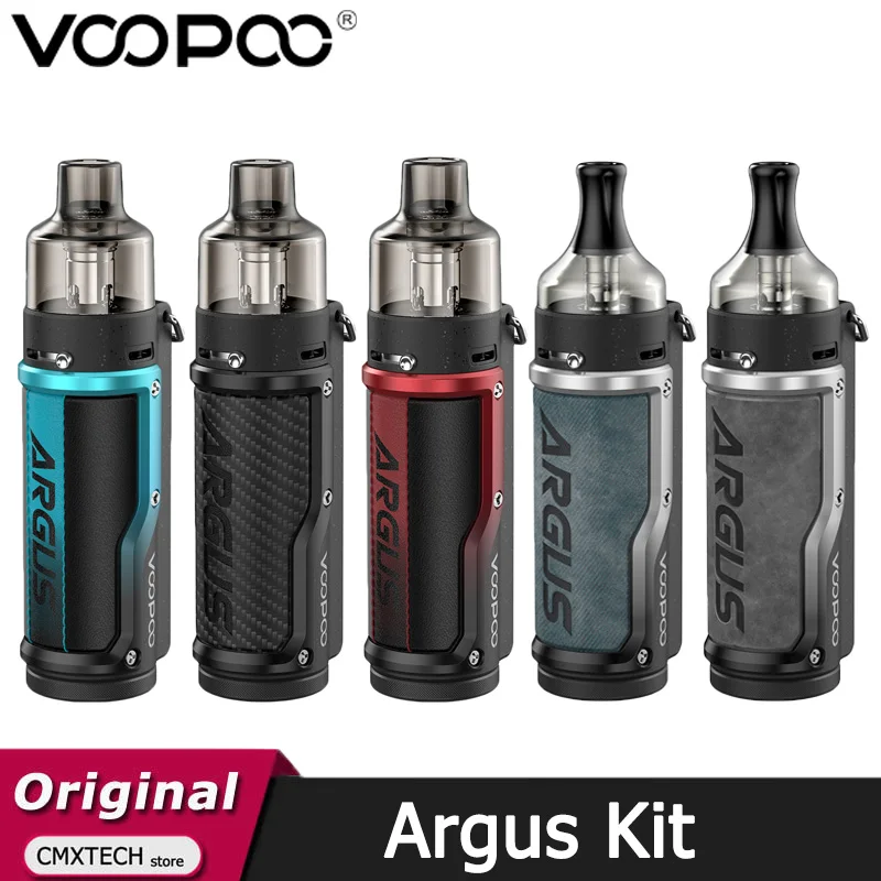 Original VOOPOO Argus Pod MOD Kit 40W 1500mAh Battery 4.5ml PnP 2ML MTL Pnp-VM1 Vaporizer Electronic Cigarette Vape | Электроника