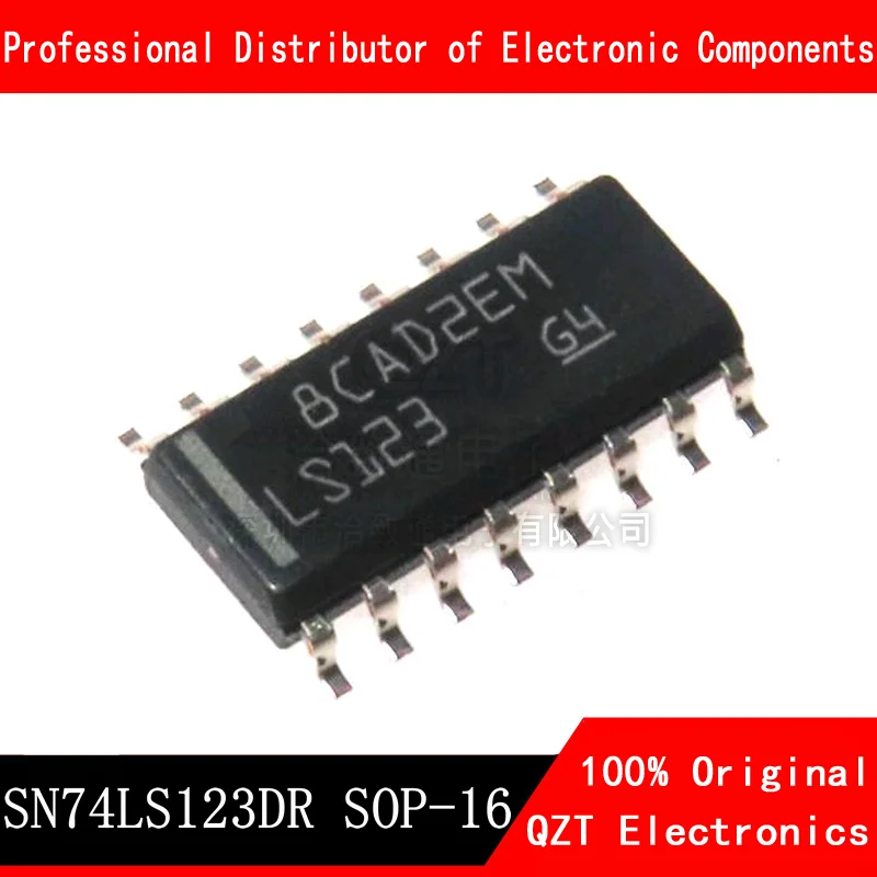 10pcs/lot 74LS123 SOP16 SN74LS123DR SOP-16 74LS123D SOP LS123 SOIC16 SN74LS123D SOIC-16 new original In Stock