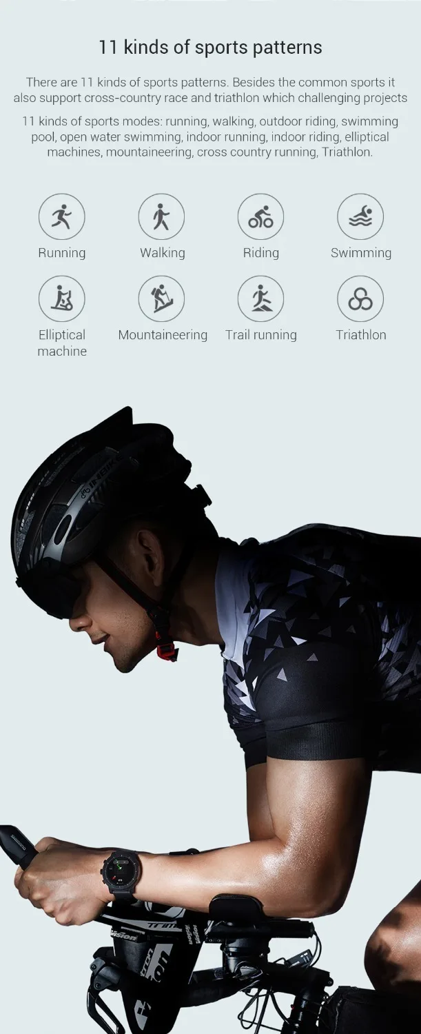  New Xiaomi Huami Amazfit Stratos Smart Sports Watch 2 Gps 5atm 2.5d Screen Gps Swimming Smartwatch 