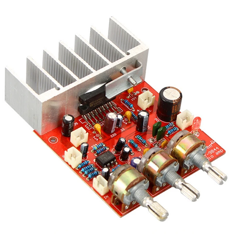 TFA9844 o усилитель мощности 20Wx2 2 0 канал DC12V стерео звук HIFI динамик домашний