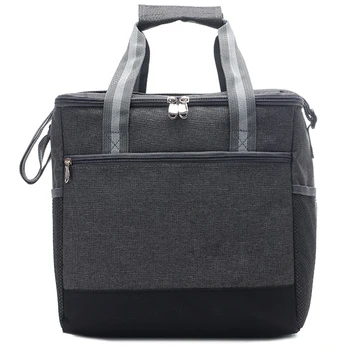 

Lunch Bag Leak Proof Insulated Lunch Box Large Cooler Tote Bag Thermal Snack Organizer with Removable Strap