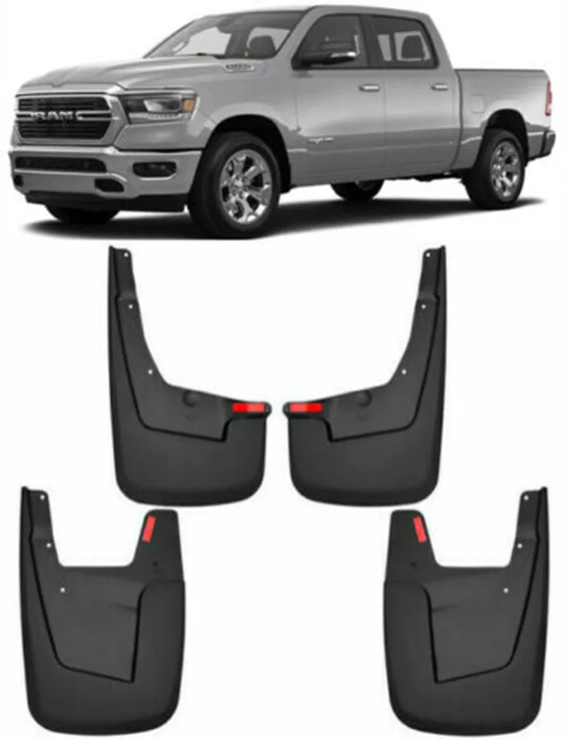 Car Decoration Splash Guards Mud Flaps For 20192021 Dodge Ram Wo