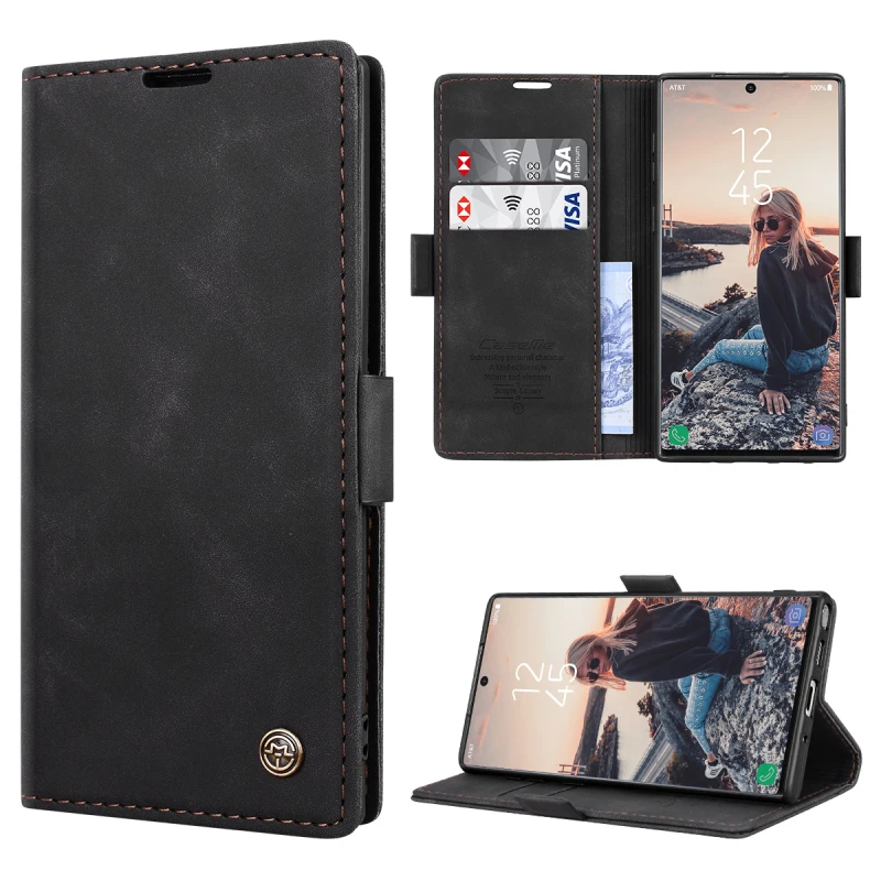 Роскошный кожаный чехол-кошелек для samsung Galaxy S10 Note10 plus S10e, чехол для ПК, чехол для samsung A20e A40 A50 A70 Capa, чехол для телефона
