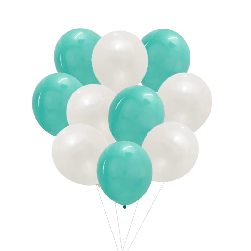 10 шт. мятно-зеленые воздушные шары, светильник, зеленые латексные шары, темно-зеленые воздушные шары, декор для дня рождения, Детские джунгли для вечеринки в стиле сафари, Декор