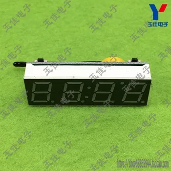 

Digital tube, electronic clock, single chip microcomputer (time + temperature + voltage) three-in-one electronic watch (D4A6)
