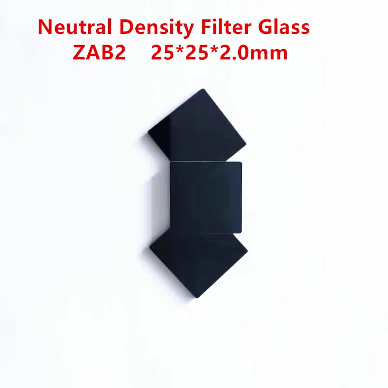 ND Filter ZAB2 NG3 25X25x2.0mm Neutral Density Grey Glass 