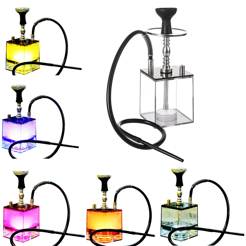 Набор арабских акриловых кальянов кальян Cachimba наргилье светодиодный светильник