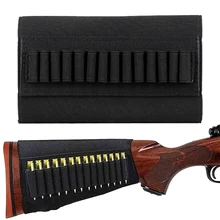 Тактические 14 патронов держатель патронов Перевозчик Пуля Мешок Открытый приклад охотничьи патроны мешок винтовки аксессуары