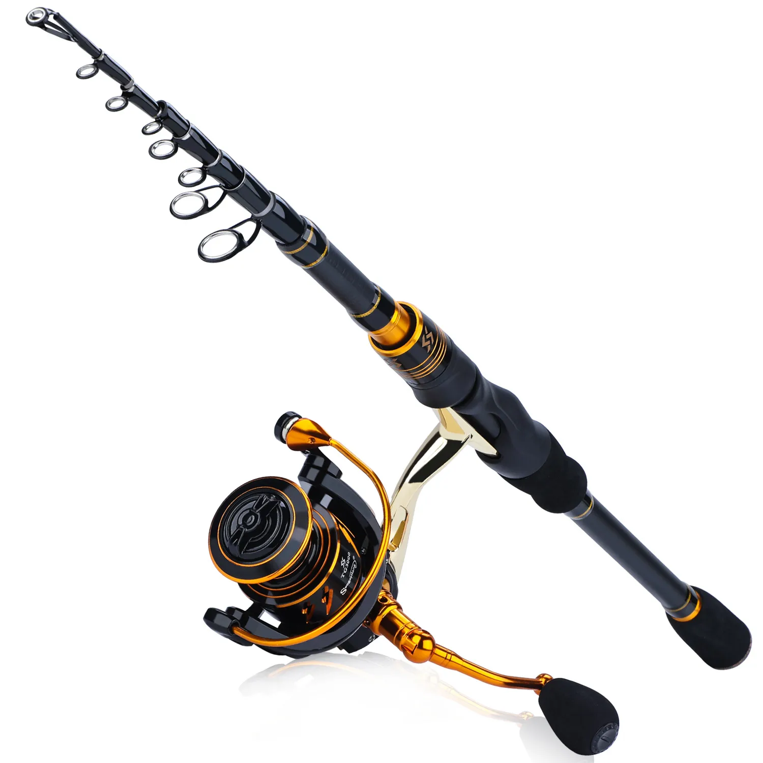 light fishing rod and reel combo