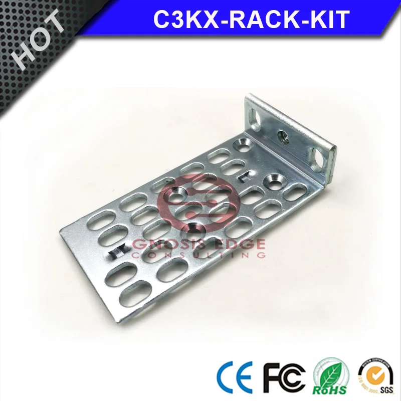 C3KX-RACK-KIT = 19 인치 (1RU) 랙 마운트 키트, 시스코 WS-C3560X-48T-E 호환 및 교체