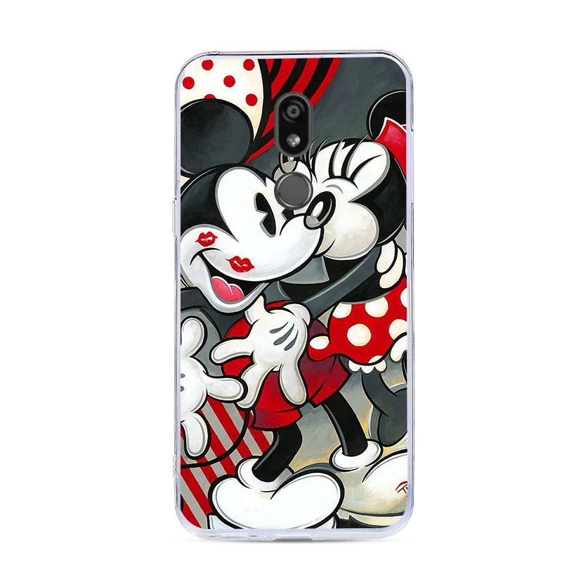 Чехол CALROVTE для LG K40, силиконовый чехол Минни Микки для LG K40 K 40 X420EM LM-X420EM/LGK40/K12 Plus, мягкий чехол из ТПУ с мрамором
