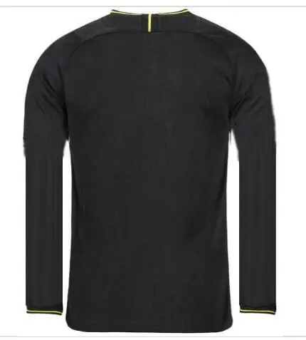 19 20 INTER MILAN ALEXIS THIRD Out BLACK MILAN Футболки с длинным рукавом для футбола LUKAKU 9 GODIN 2 BROZOVIC 19 20 JERSEY BARELLA - Цвет: shirt
