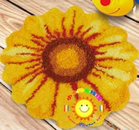 Топ DIY Рукоделие Набор Акриловая Пряжа вышивка подушка защелка крюк холст Подушка передняя вышивка крестиком наволочка - Цвет: Цвет: желтый