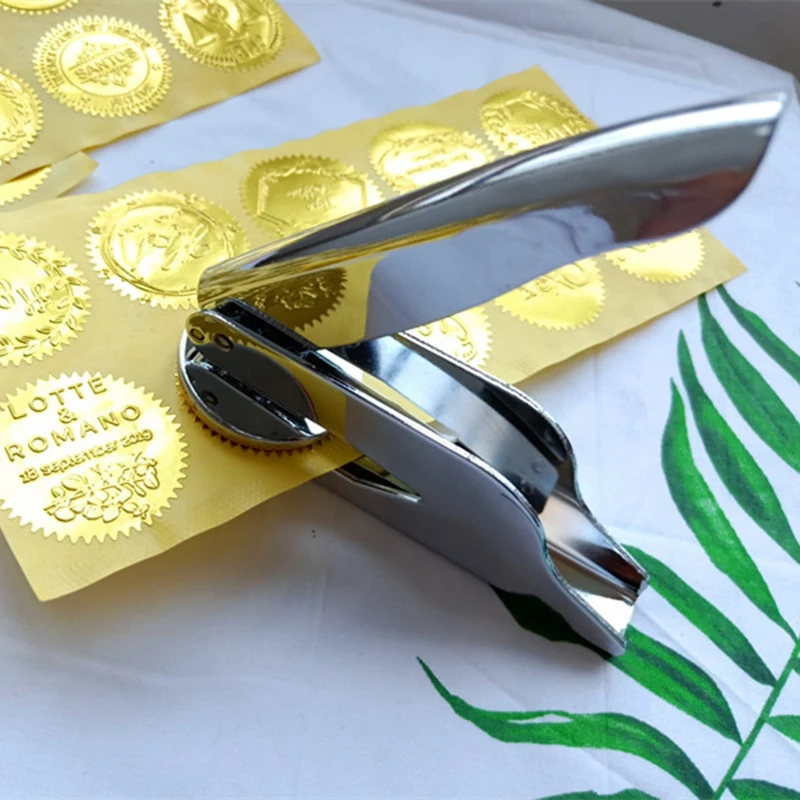  Embossed Stamps Pliers Stamps Portable Stamps Bump Stamp Engraving Unique Personalized Embossing Su - 4000084314566