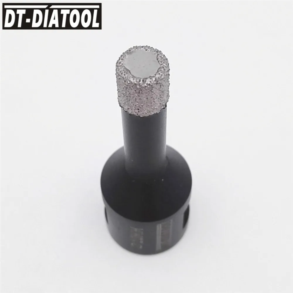 DT-DIATOOL 2 шт. M14 диаметр 10 мм сухой вакуумной пайки Алмазные сверла коронки керамическая плитка отверстие пила гранит мрамор камень сверла