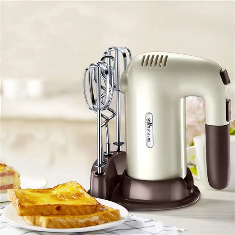 

Bear DDQ-B01A1 200W Household Electric Egg Beater 5-Speed Butter Mixer Baking Machine for Kitchen Baking Tool