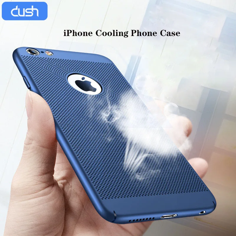 Прозрачный матовый чехол для iPhone 11 11Pro Max 2019 X XS XR рассеивания тепла дышащий