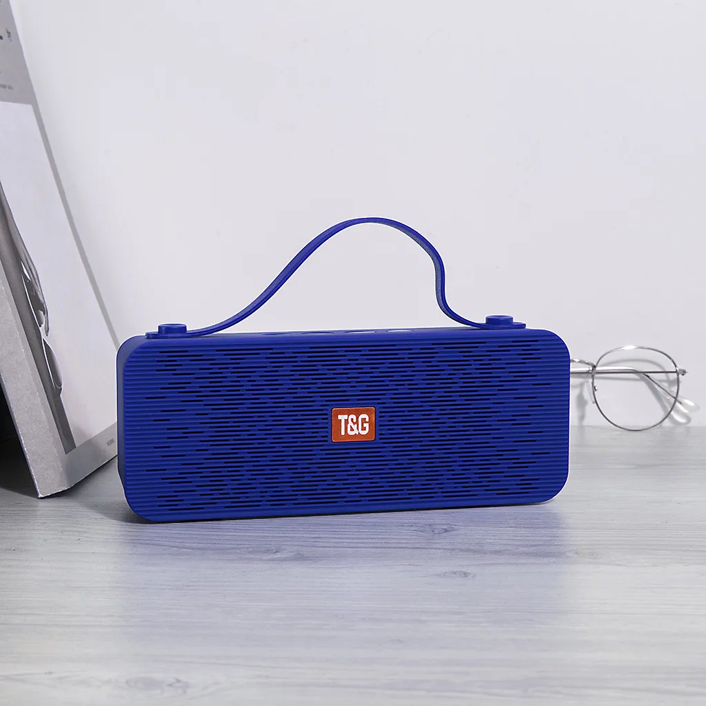 Hifi портативный беспроводной Bluetooth динамик стерео сабвуфер портативный сабвуфер для компьютера samsung телефон Поддержка Tf карта чтения