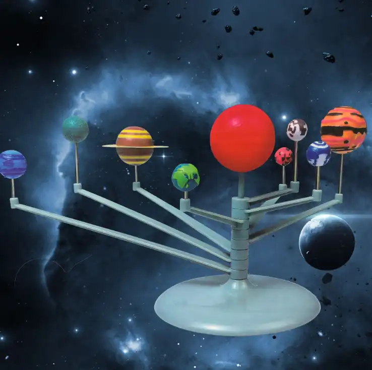 Diy Solar System Model Toys For Child Science And Technology Learning Solar System Planet Assembly Coloring Educational Toy