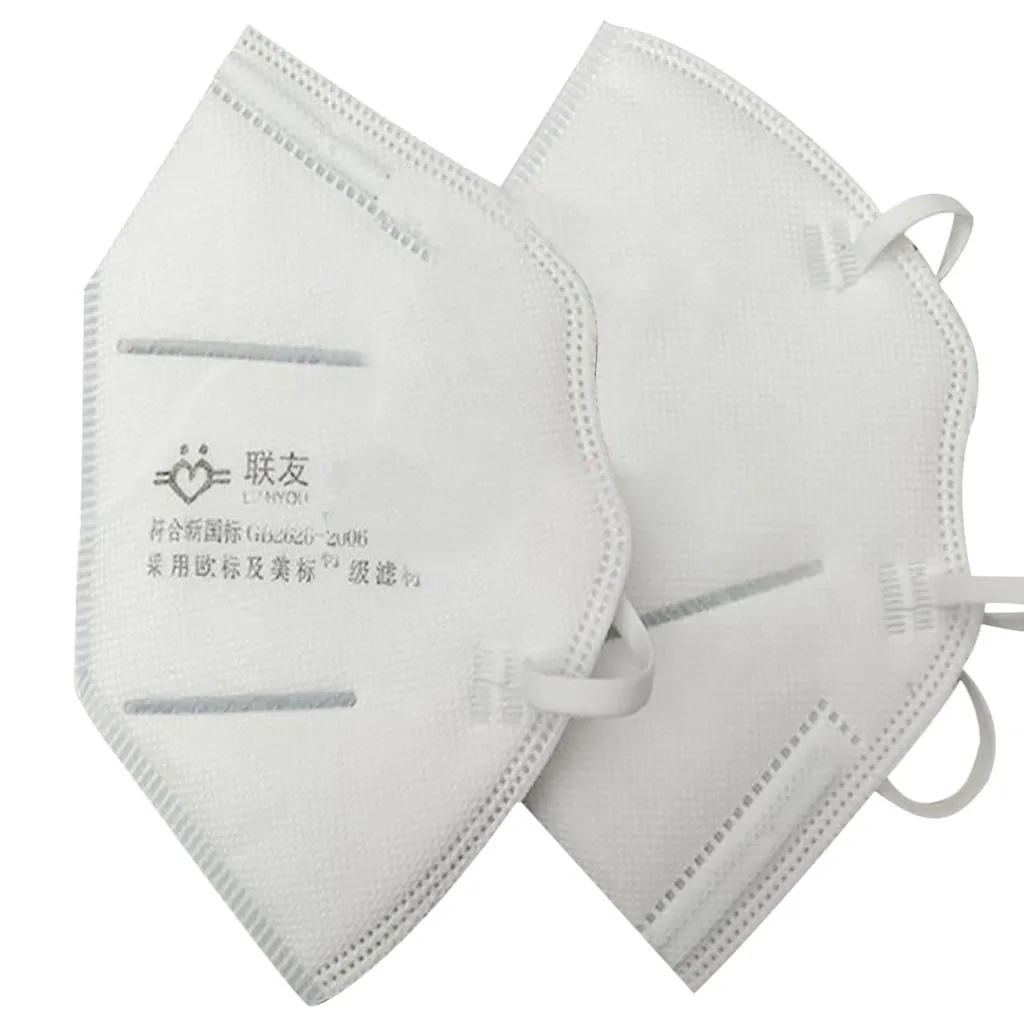 

10PCS Hot Sale Disposable Dust Mask Unisex Bicycle Sports Antibacterial Filter Protection Fabric Non Woven Earband Mask New