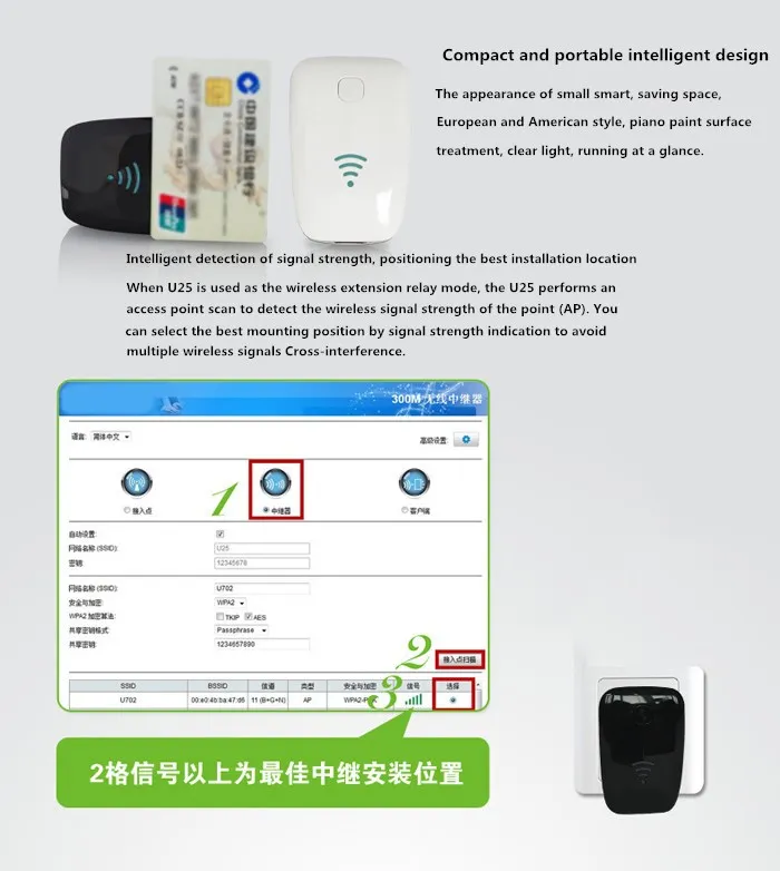 300 м Wireless-802.11N сеть ретрансляции Wi-Fi WLAN маршрутизатор AP адаптер WPS EU/US/AU/UK Plug
