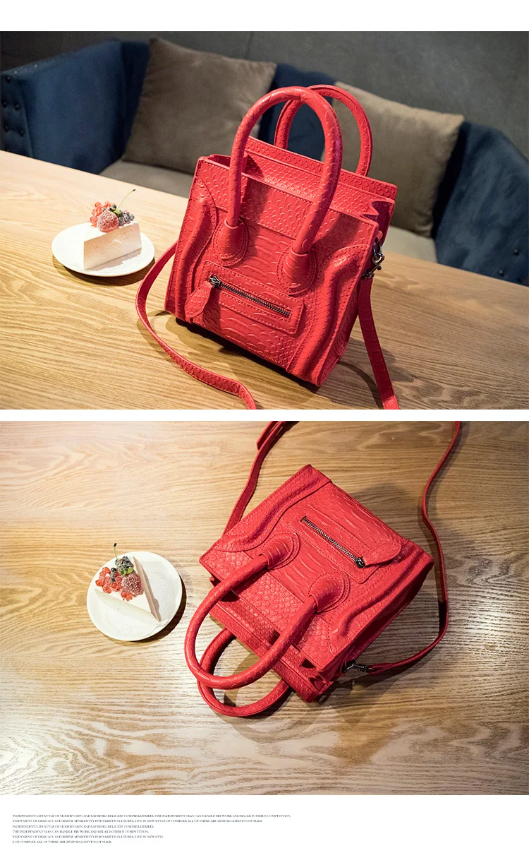 Женская сумка-тоут, роскошная женская сумка, дизайнерская Большая вместительная женская сумка, Высококачественная сумка из искусственной кожи со смайлом