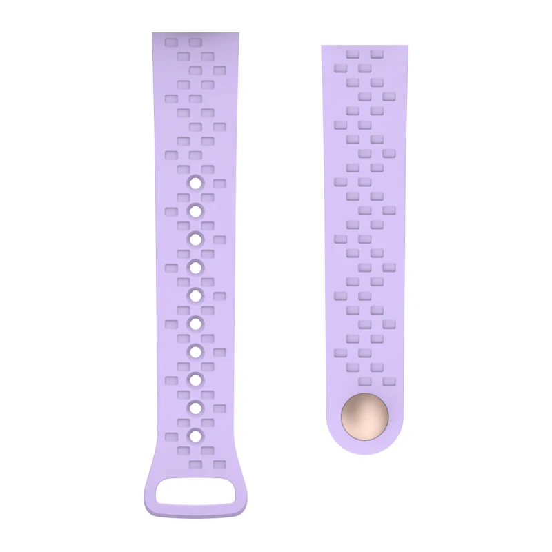 BOZLUN бренд для женщин Смарт часы B36 силиконовый браслет Фиолетовый Черный Розовый - Band Color: Snap strap (purple)