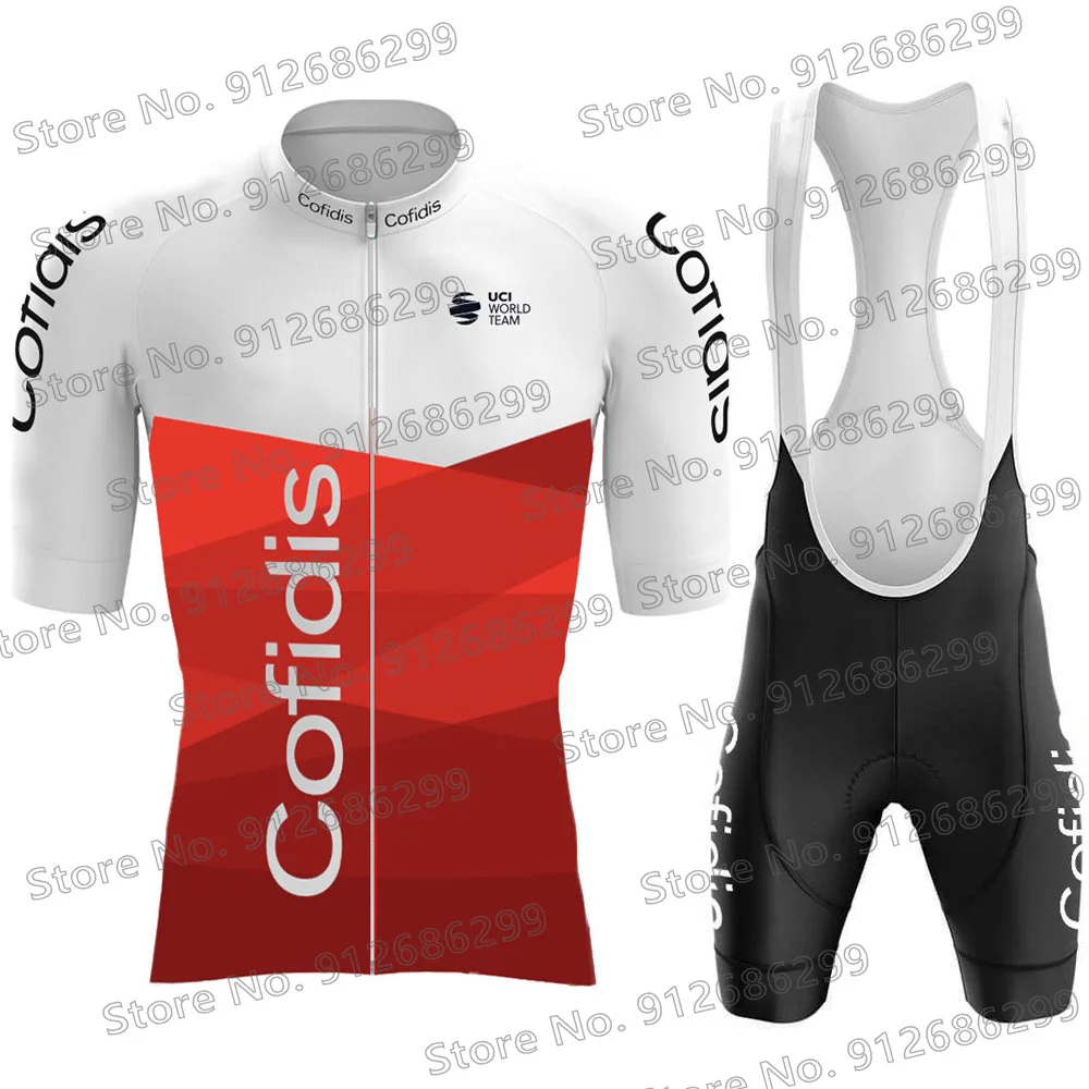 Conjunto Maillot Team COFIDIS 2022 Men Cycling Jersey Bib Short Set ...