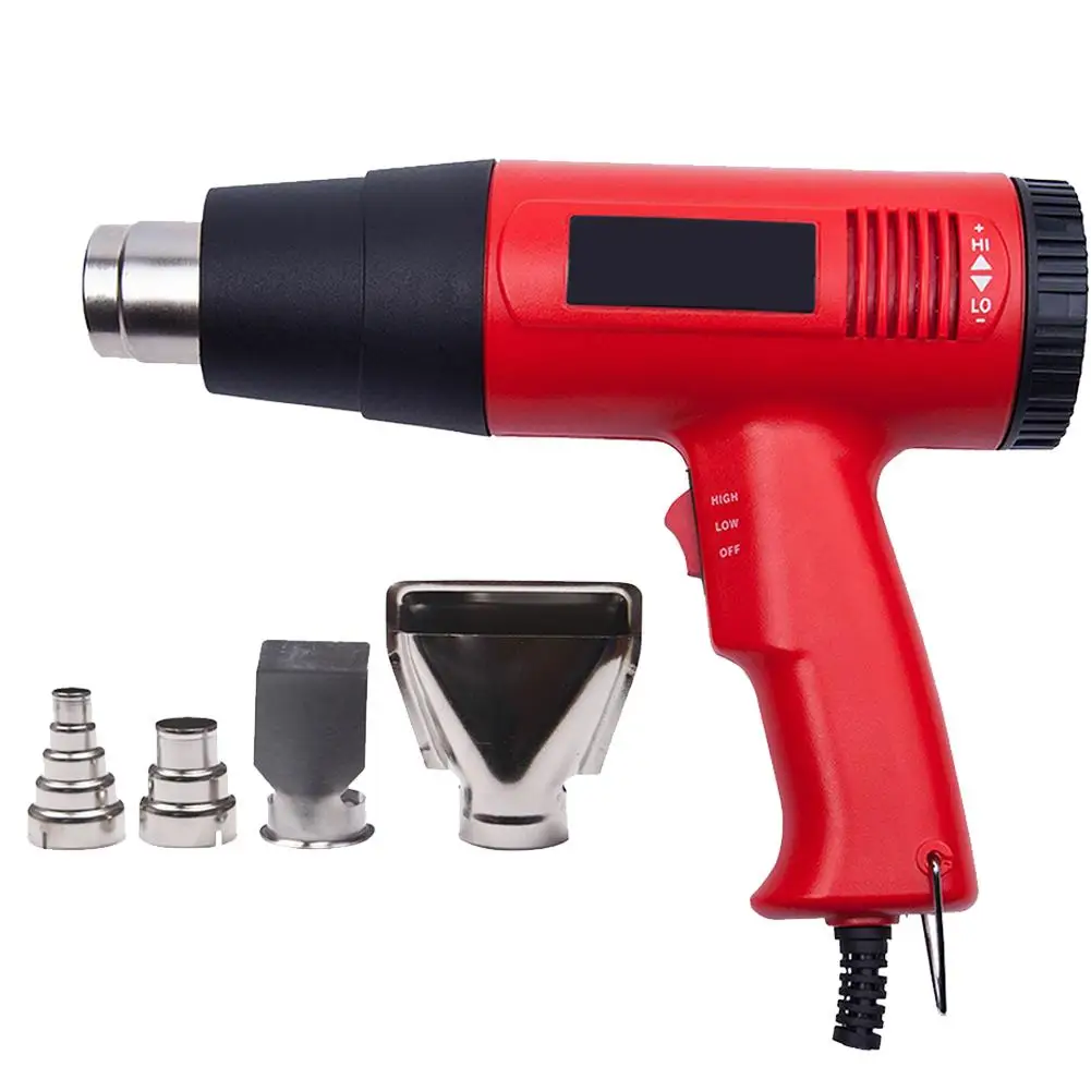 

1800W Alloy Heating Core Hot Air Blower Nozzle Airbrush Adjustable Power Tool